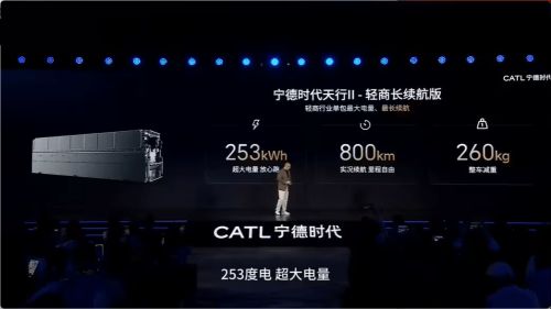 CATL, Battery, CATL Launches Four Tianxing II Battery Variants for Light Commercial Vehicles