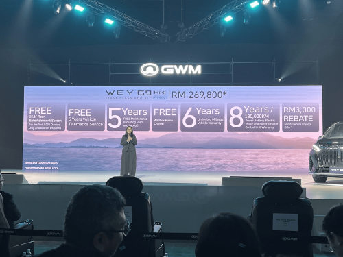 GWM | GWM WEY G9 Launches in Malaysia With CKD Assembly, Priced at $68,400