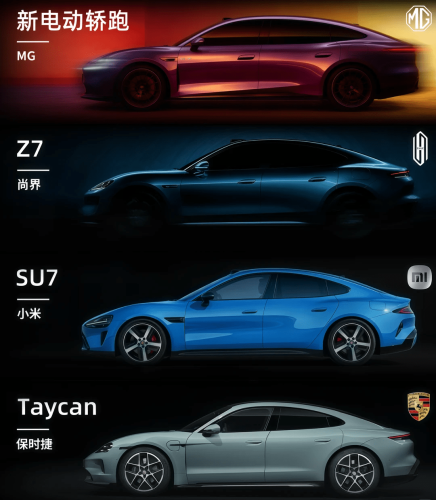 MG, SAIC MG Teases All-New Electric Coupe, Likely All-Electric MG7