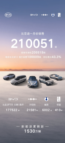 January Slump Hits China Auto Market as Xiaomi, NIO, AITO Post Sharp Growth