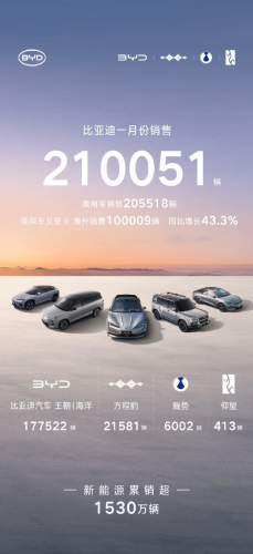 January Slump Hits China Auto Market as Xiaomi, NIO, AITO Post Sharp Growth