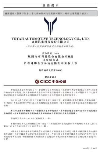 Dongfeng-Backed Voyah Seeks Hong Kong Listing, Trading Set for March 19