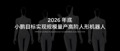 Xpeng, XPeng to Build Humanoid Robot Base for Mass Production by End-2026