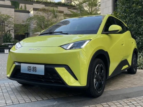 BYD, BYD Seagull, BYD Seagull With LiDAR Spotted Testing, Range Upgraded to 505 km