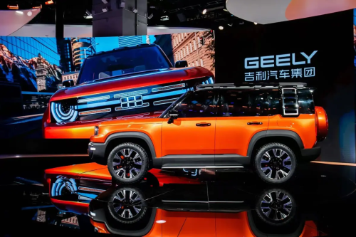 Geely, SUV, Geely Galaxy Cruiser SUV Test Shots Unveiled, Targets Fangchengbao Tai 7