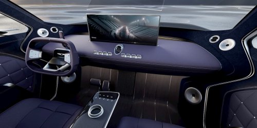 Genesis GV90 interior leaks with next-level luxury and big screens