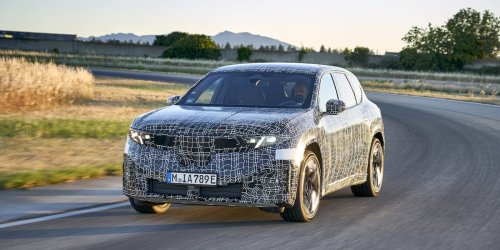 BMW, BMW iX4 EV spotted with a new look as its debut nears [Images]