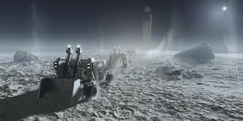 Ignore WW3 – these electric excavators are going TO THE MOON