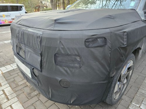 New Hyundai EV spotted that looks like the Crater SUV Concept