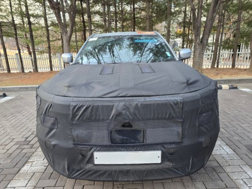 New Hyundai EV spotted that looks like the Crater SUV Concept