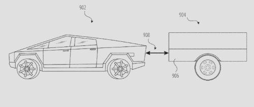Tesla, Tesla patent reveals dual-battery system for trailer-mounted range extender