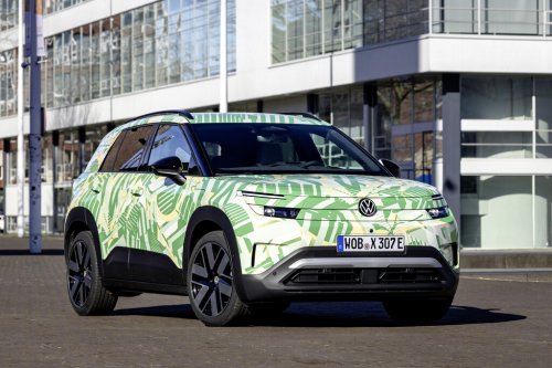 Volkswagen's affordable electric SUV spotted undisguised [Video]