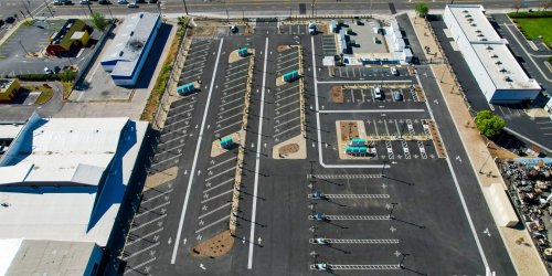 76 chargers, 9 MW: An EV truck hub opens where US freight runs