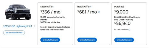Ford, Ford is heavily discounting EVs and offering free chargers