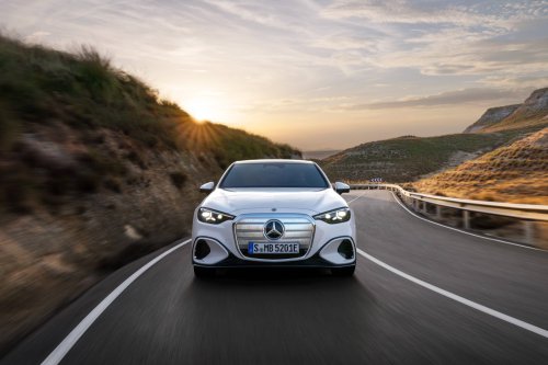 The Mercedes C-Class EV debuts with 473 miles range and huge screens