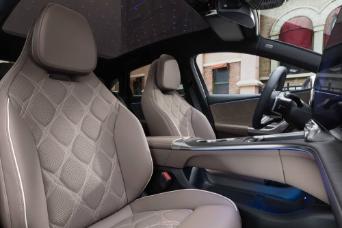 The Mercedes C-Class EV debuts with 473 miles range and huge screens