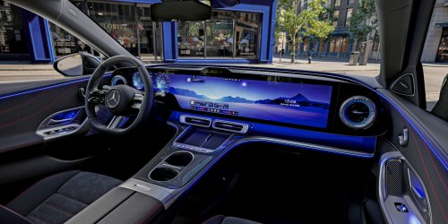 Mercedes, Mercedes reveals C-Class EV interior, and it's all screens [Images]