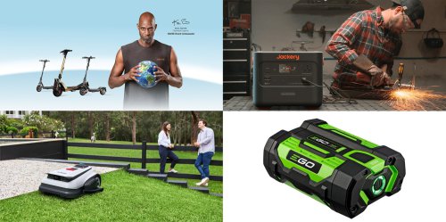 Navee Earth Day e-scooter sale with up to 50% savings, Jackery Explorer 2000 Plus power station flash sale lows, ECOVACS, more