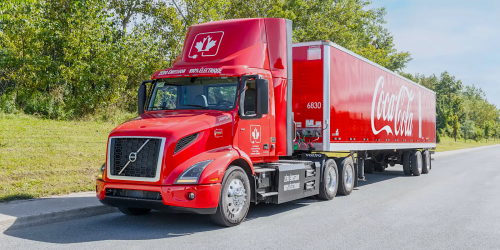 Volvo, Volvo electric semi scores another real-world win with Coca-Cola