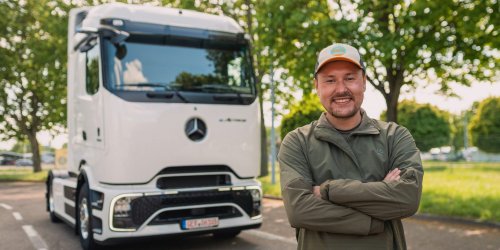This electric semi truck will drive 'around the world in 80 charges'