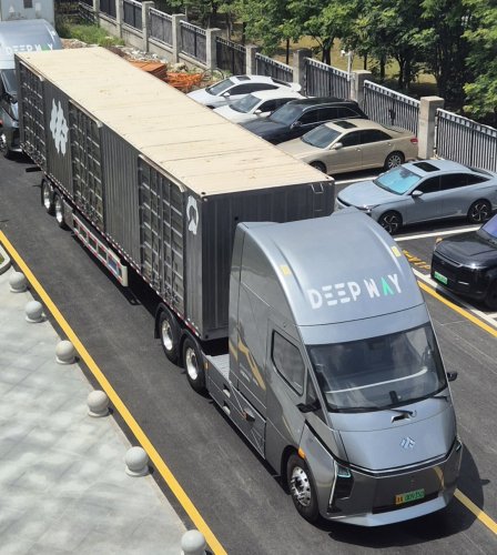 Get real: DeepWay delivered 8,020 electric semi trucks last year