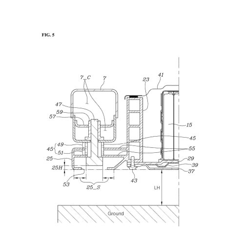 Hyundai, Battery, Hyundai patent reveals new body-on-frame EV battery setup