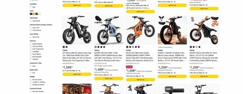 Amazon to stop selling 'hooligan bikes' in California after investigation