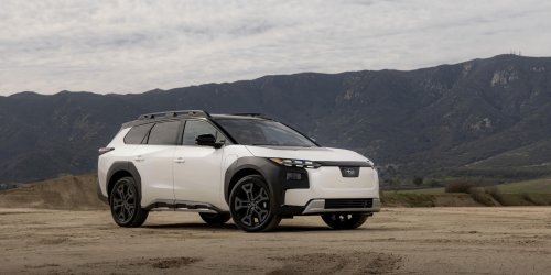 Subaru's EVs are cheaper to lease than its gas and hybrid SUVs