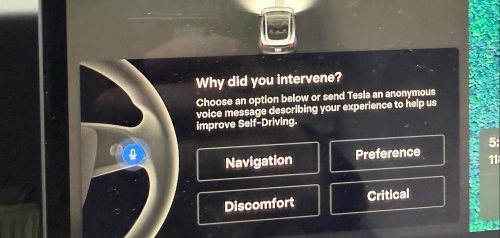 Tesla now forces drivers to give feedback when intervening on 'Full Self-Driving'