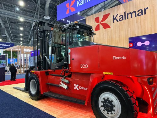 E-quipment highlight: Kalmar li-ion Super Heavy electric forklifts