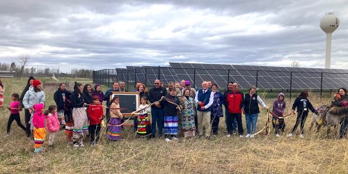 Pine Point Schools cuts the ribbon on 2.7 MWh microgrid project