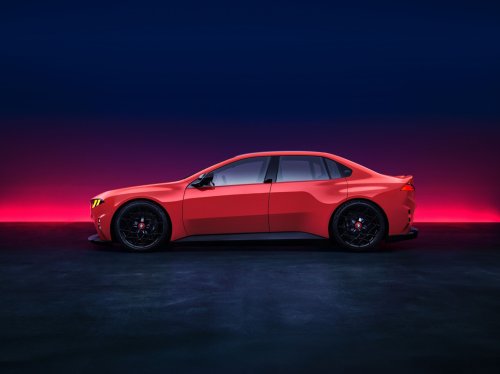 BMW, BMW M3, BMW's menacing EV concept reveals the M3 EV design [Images]