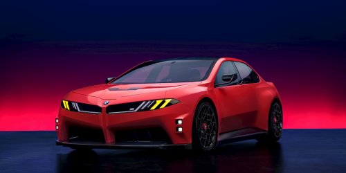 BMW's menacing EV concept reveals the M3 EV design [Images]