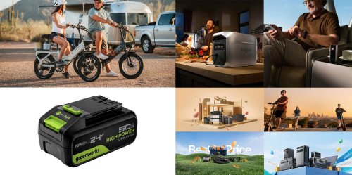 Lectric 4th of July e-bike Sale, EcoFlow extended Prime Day power station sale flash offers at up to 61% off, Greenworks batteries, more