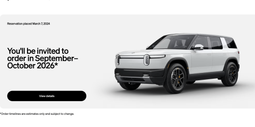 You can now check when you'll be able to order your Rivian R2