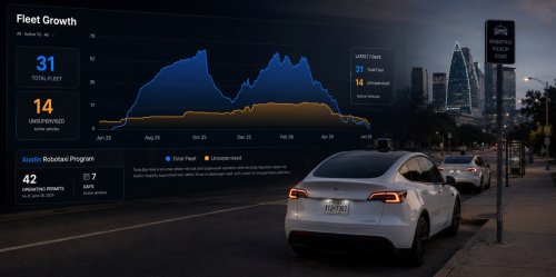 Tesla, Tesla 'Robotaxis' are not crashing because they are not running