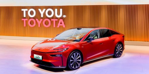 Toyota, Toyota blames gas prices as global sales fall, EV sales jump 170%