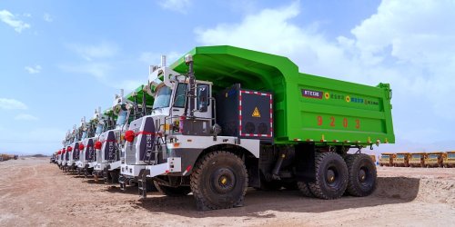 This mine needed a truck no one made, so they made their own