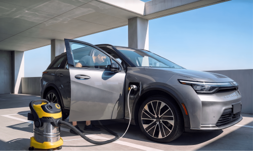 SUV, From iPhone to an electric SUV that sprints to 60 mph in 3.8 sec.