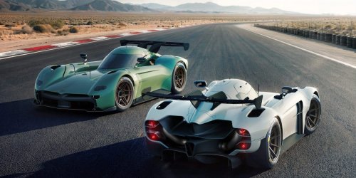 This electric race car can drive upside down and can be yours for a cool $1.3m