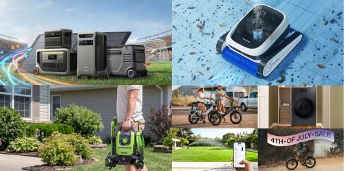 Anker SOLIX F3800 power station exclusive $1,615 in Summer Power Sale, ECOVACS pool cleaner $299 low, Greenworks, more