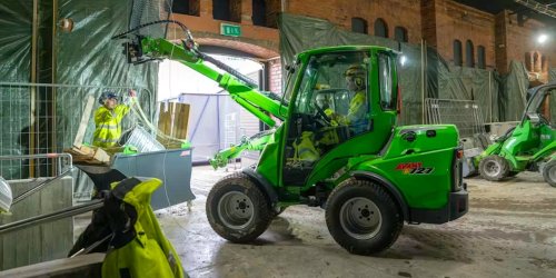 E-quipment highlight: Avant Tecno e727 electric wheel loader