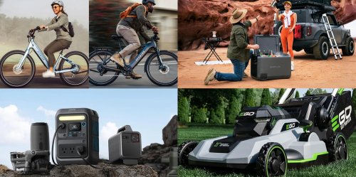 Aventon Level 3 + Pace 4 smart e-bikes at new $1,299 lows ($600 off), EcoFlow GLACIER electric cooler bundles, Anker, more