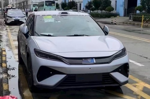 BYD, BYD's electric GT resurfaces after its first public sighting
