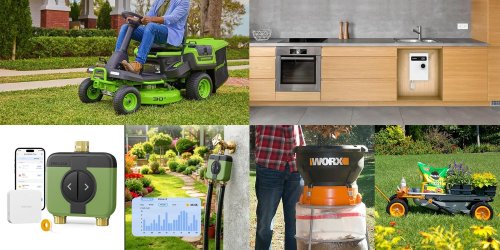 Greenworks 80V CrossoverT riding mower with 600W turbo charger $1,200 off, Camplux 3.5kW to 27kW water heaters, more