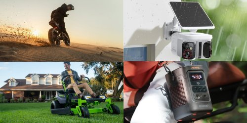 Juiced Scrambler e-bikes at new lows from $1,694, Baseus X1 Pro solar security camera $140, Greenworks 80V CrossoverZ bundle, more