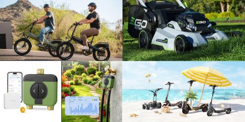 Lectric XP4 750 e-bike gets FREE $498 flash sale cargo bundle, Navee Summer EV Sale, EGO Select Cut + Touch Drive mower $599, more