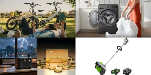 Lectric Christmas in July e-bike sale with up to $733 savings, Best Buy Black Friday in July appliance sale, Jackery, EGO, more