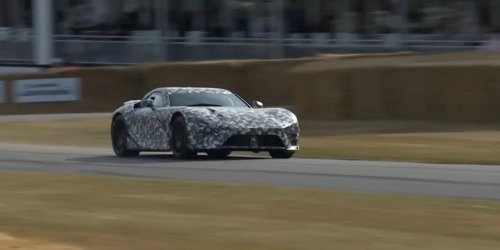 Lexus, Lexus LFA, SuperCar, The Lexus LFA electric supercar debuts with a fake V-8 roar [Video]