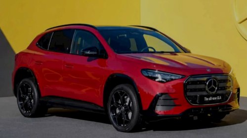 Mercedes' new GLA EV leaks a day ahead of its debut